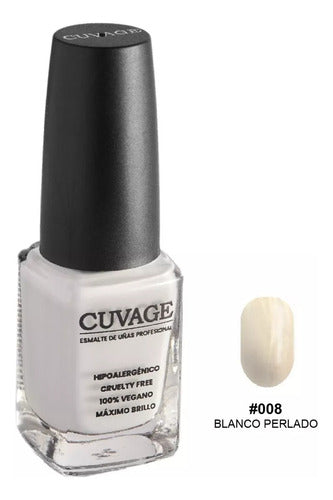 Cuvage Traditional Nail Polish Pro Keratine Perlado 1