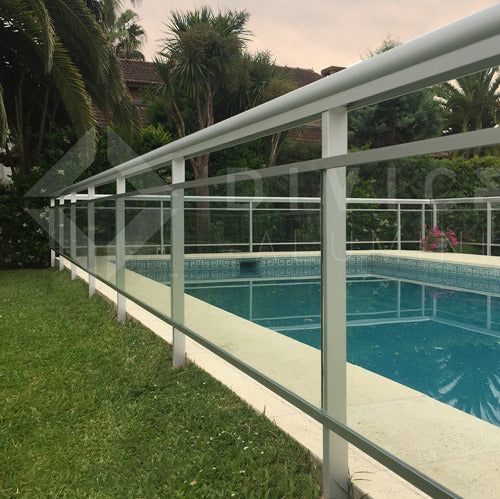 Divicer Aluminio Balcony Guardrail - Safety Perimeter Fencing 1