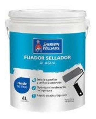 Sherwin Williams Water Sealant Fixative X 1 Lt 0