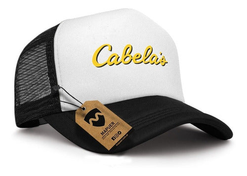 Cabela's Fishing Hunting Camping Cap - Mapuer T-Shirts 3