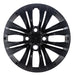 Set of 4 VW Gol Trend R15 2019 Front Satin Black Wheel Hubcaps 3