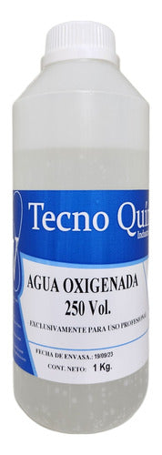 M&V TecnoQuimica 250 Volumes Hydrogen Peroxide 1 Kg - Maximum Quality 0