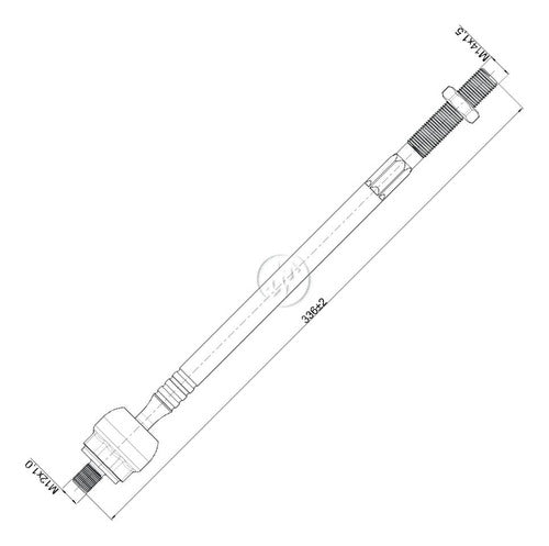 Par Terminal Axial Renault Twingo 1998 1999 2000 2001 2002 5