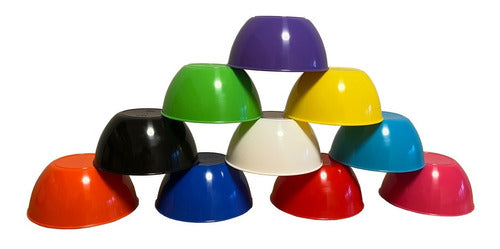 Arboplast 50 Colorful Plastic Bowls 0