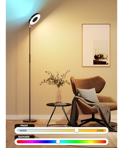 Addlon RGB Floor Lamp, 2000LM LED Super Bright-Tall Standing 4