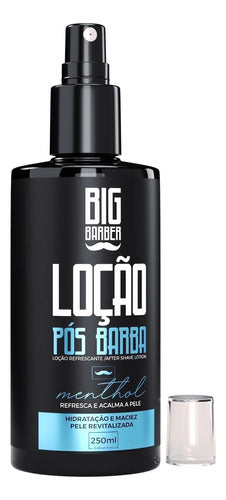 Kit Loção Pós Barba Big Barber 250ml Spray Atacado 6 Unidade 6