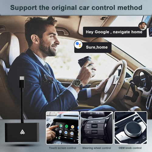 Wqqbff Adaptador Inalmbrico Android Auto Para Automvil, Telf 1