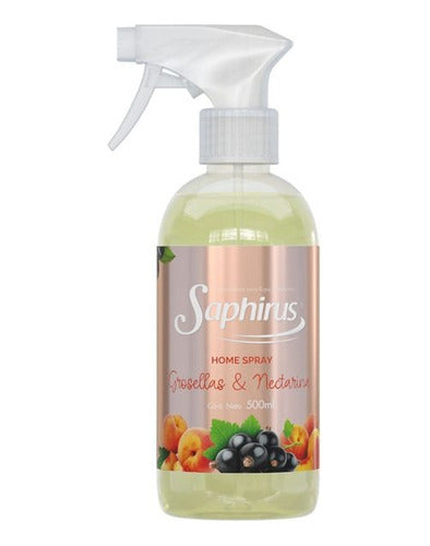 Home Spray Saphirus Grosellas Y Nectarina 500ml 0