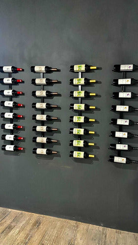 Exhibidor De Vinos. Bodega Decorativa. Capacidad 8 Botellas 1