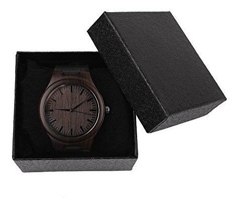 Reloj De Madera Con Grabado Personalizado Para Papa, Regalo 3