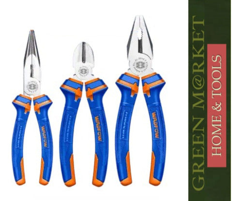 Wadfow Pliers Set X 3 (6" x2, 7" x1) 0