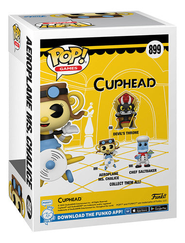 Funko Pop Games Cuphead Aeroplane Ms Chalice 2