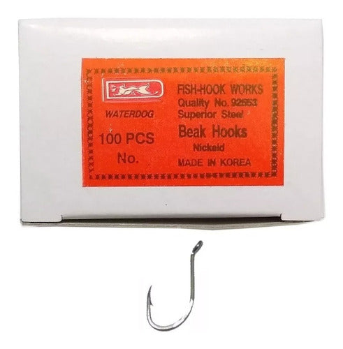 Waterdog Hooks Box X 100 Units Number 6 Boga Lisa 1