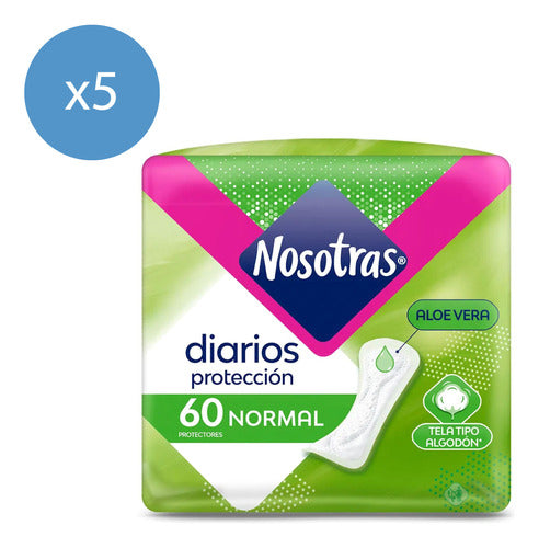 Nosotras Daily Protectors Normal Pack 60 U 0