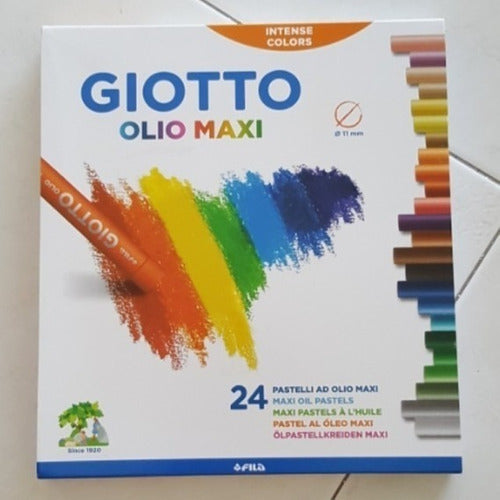 Giotto Crayons Oil 24 Colors - Frigusnet 1