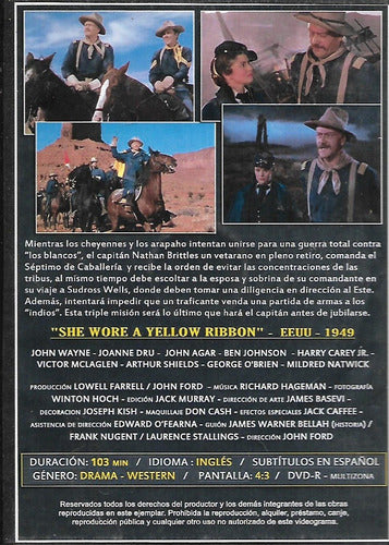 Dvd- La Legion Invencible - De John Ford - Con John Wayne 1