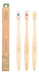 Meraki Biodegradable Bamboo Toothbrush Pack of 3 0