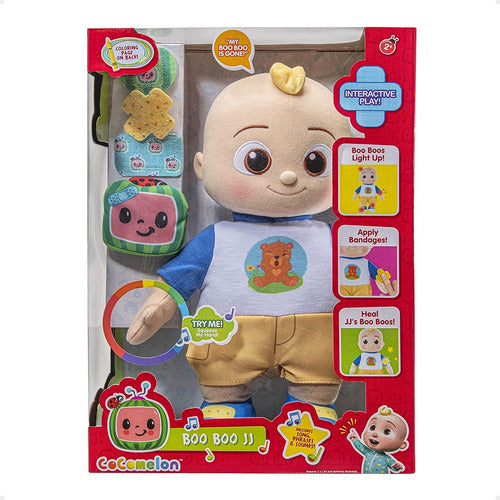 Cocomelon Interactive Doll Toy with Sound Light and Phrases 0