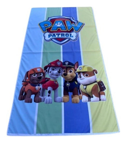 UN ESTILO DE VIDA Paw Patrol Various Designs - Microfiber Towel 0