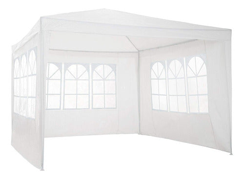 Outdoor Adventure Gazebo Easy Set 3 X 3 Portable with Walls for Garden 0