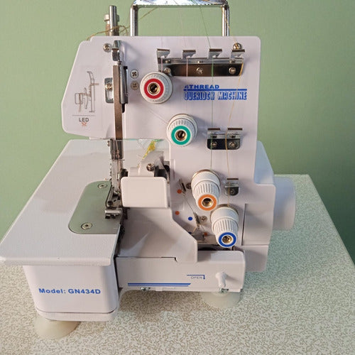 Yamata Overlock Semi Industrial Professional La Mejor 4 Hilos 4