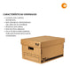 M&D 6690 Caja Archivo Kraft Alta 42x32x25 1