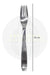 Set of 6 National Stainless Steel Athenas Table Forks 1