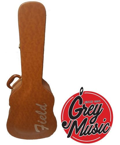 Hard Case Field Classic Guitar HGE115 Brown 0