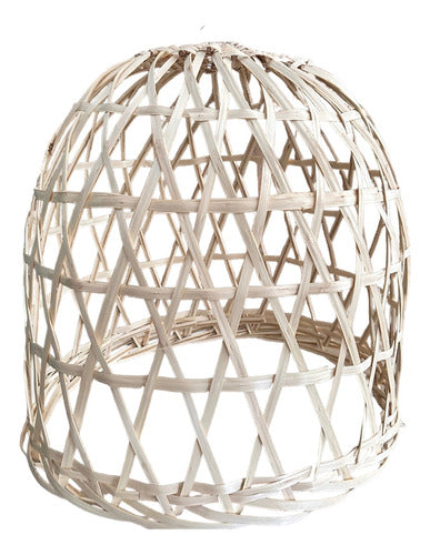 Wicker Hanging Lamp Cage 40x40 0