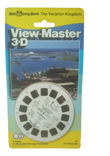 View Master Disney World Vintage Toy with 3 Reels 0