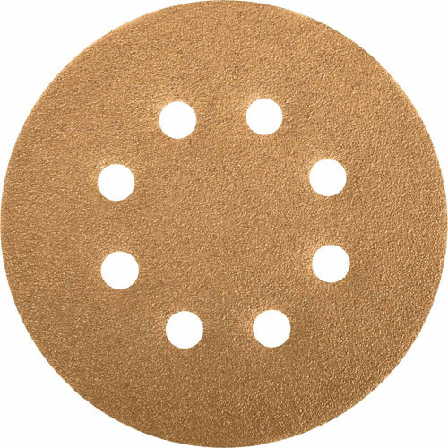 Truper 5'' Velcro Sanding Disc for Orbital Sander - Grit 180 0