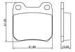 Pastillas Freno Traseras Chevrolet Zafira 2.0 16v 1