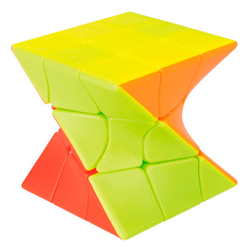 Isakito Cubo Rubik Twist 3x3 Magic Cube Fidget Toy 0