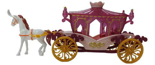 Princess Carriage with Horse Toy 1