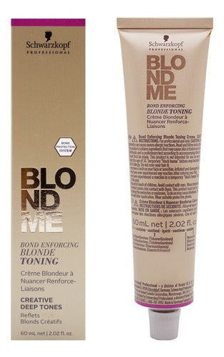 Schwarzkopf Blondme Kit X6 Tinturas Crema Matizadora 6C 2