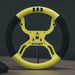 Faster Kart Spider Yellow 330 Steering Wheel by Collino 2