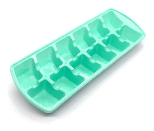 Danit Pastel Color Plastic Ice Cube Tray 4