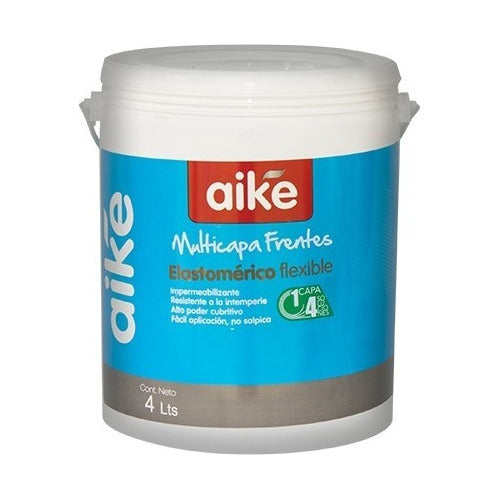 Aike Elastomeric Multilayer Waterproof Paint White 10 Lt 0