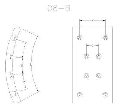 Frasle Cinta Freno Para Mercedes Benz Of 1722 1418 1417 1724 1519 1