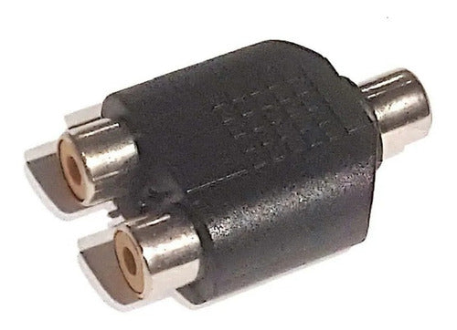 Adapter Miniplug 3.5 Female Stereo / RCA Female x2 is x25 0