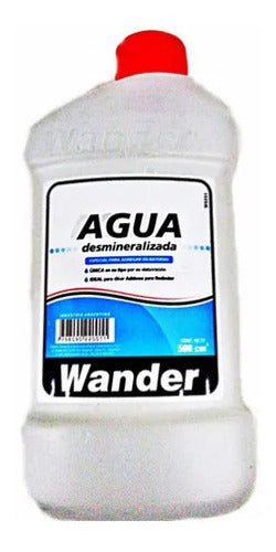 Wander Agua Destilada Desmineralizada 1 Litros El Tala 0