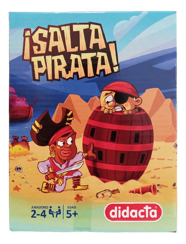 Juego De Mesa Didacta Salta Pirata Entretenimiento Grupal 3