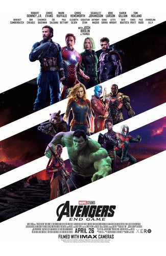 Avengers Endgame Movie Posters Vinyl Canvas 100x70 cm 7