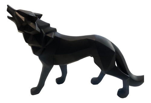 Franmark Black Wolf Decoration for Home Living 0