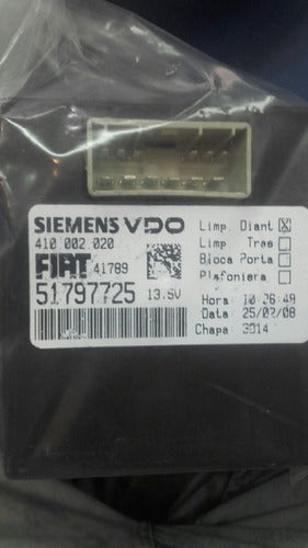 Siemens Central Electric Windshield Wiper for Fiat Siena 6