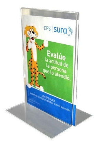 Tabletop Advertising Display Stand for Pet Bar Restaurant 1
