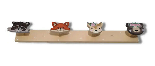 Laura Suárez Children's Wooden Animal Hanger for Kids' Bedroom 2