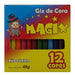 Kit 100 Cxs Giz De Cera Escolar 12 Cores 48g Magix Promoção 2