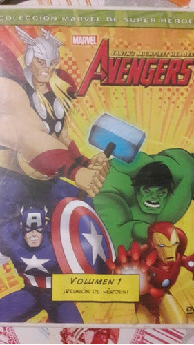 Dvd The Avengers Volumen 1 ¡reunion De Heroes! Walt Disney 0