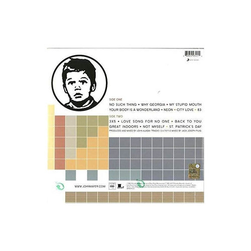 Mayer John - Room for Squares UK Import - New Vinyl LP - Mayer John Room For Squares Uk Import Lp Vinilo Nuevo